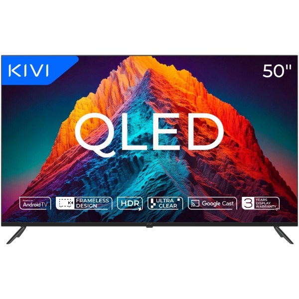 Фото - Уцінка - Телевізор KIVI 50U770QB