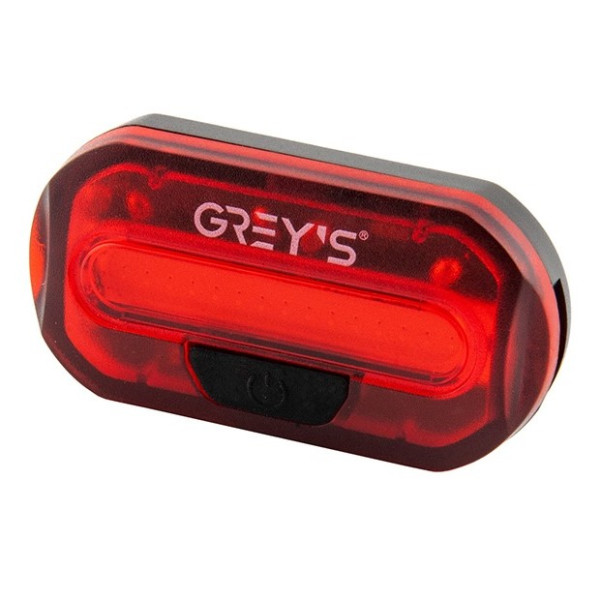 Фото - Ліхтар велосипедний Grey's 15хLEDs 2XCR2032 2 реж. вологозахищений корпус (GR11170)
