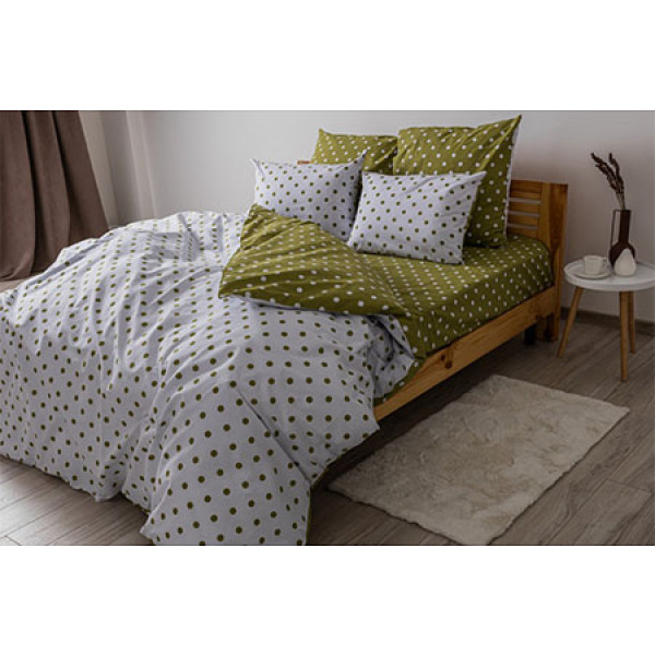 Фото - Комплект постельного белья ТЕП Happy Sleep Olive Dots (2-03796_25064)
