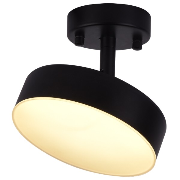 Фото - Світлодіодний світильник Miorro LED Fiori 7.6W, 2700-6000К чорний (51-313-001)