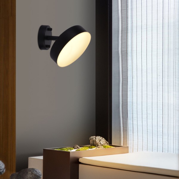 Фото - Світлодіодний світильник Miorro LED Fiori 7.6W, 2700-6000К чорний (51-313-001)