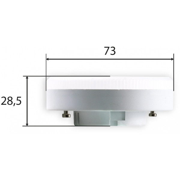 Фото - Лампочка светодиодная Miorro 12W GX53 4000K (51-314-005)