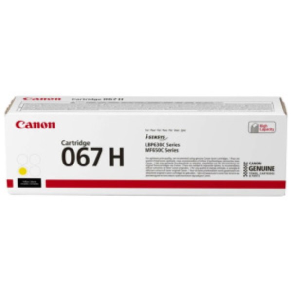 Фото - Картридж-тонер Canon for MF65x/LBP63x Cartridge 067H Yellow (5103C002AA)