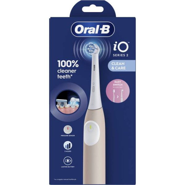 Фото - Зубная щетка электрическая Oral-B Braun iO 2 iOS2.1C9.0 типа 3770 Нежно-розовая