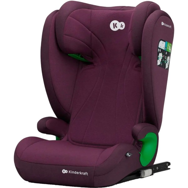 Фото - Автокрісло Kinderkraft Junior Fix 2 i-Size Cherry Pearl (KCJUFI20RED0000)