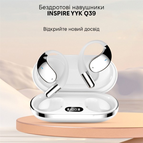 Фото - Наушники вкладыши беспроводные TWS INSPIRE YYK Q39 white