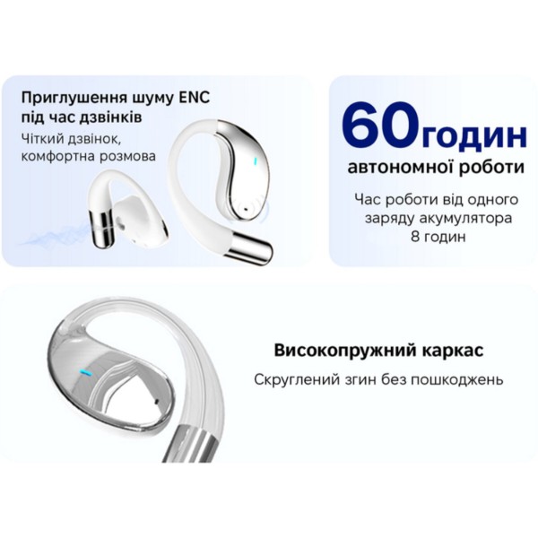 Фото - Наушники вкладыши беспроводные TWS INSPIRE YYK Q39 white