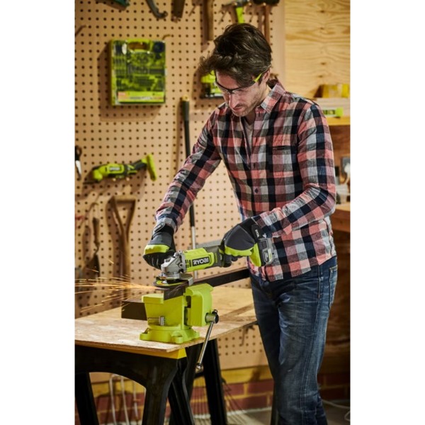 Фото - Болгарка Ryobi ONE+ RAG18125-0 (без АКБ и ЗУ)
