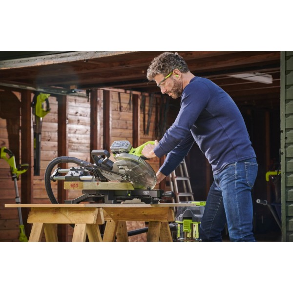 Фото - Пила торцевая Ryobi ONE+ НР RMS18254X-0 18В без АКБ и ЗУ