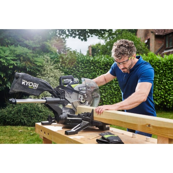 Фото - Пила торцевая Ryobi ONE+ НР RMS18254X-0 18В без АКБ и ЗУ