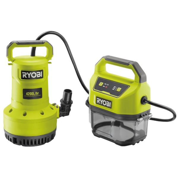 Фото - Занурювальний насос Ryobi RY18SPA-0 ONE+ 18В (без АКБ и ЗП)