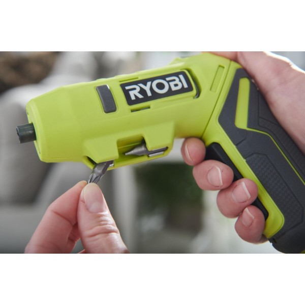 Фото - Аккумуляторная отвертка Ryobi RSDP4-120G 4В USB Lithium