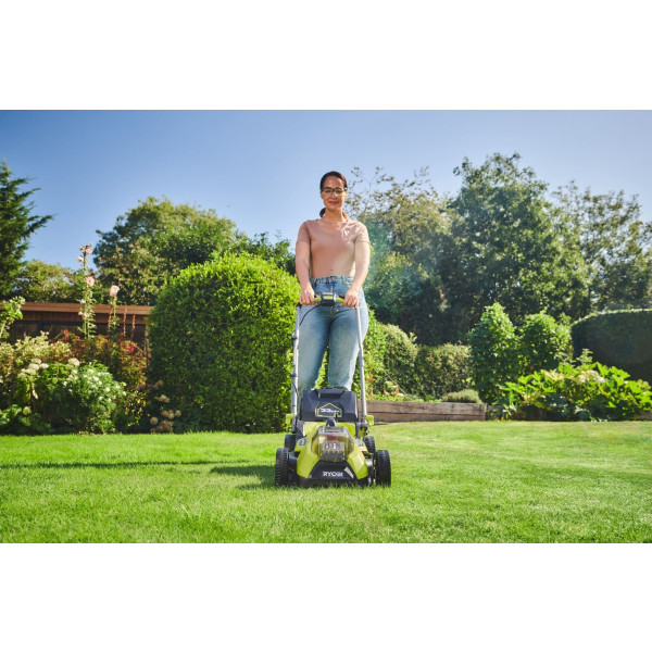 Фото - Газонокосарка акумуляторна Ryobi ONE+ HP RY18LMX33A-0 без АКБ та ЗП (5133006286)