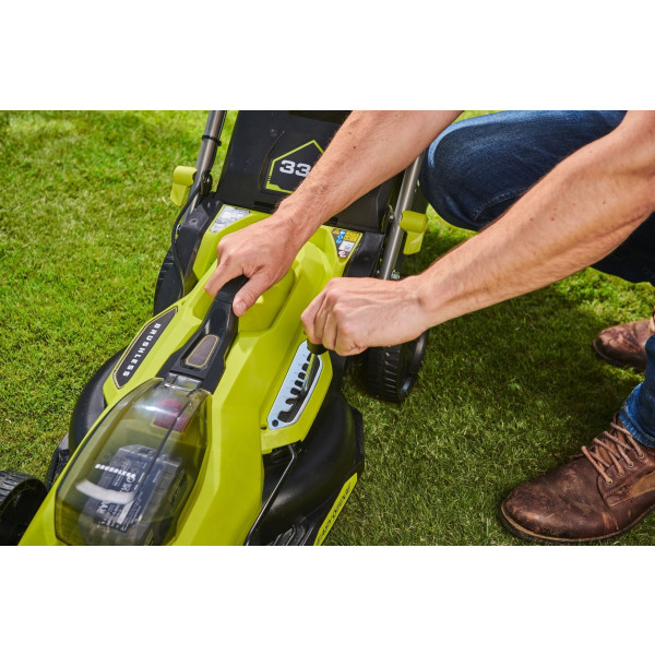 Фото - Газонокосарка акумуляторна Ryobi ONE+ HP RY18LMX33A-0 без АКБ та ЗП (5133006286)