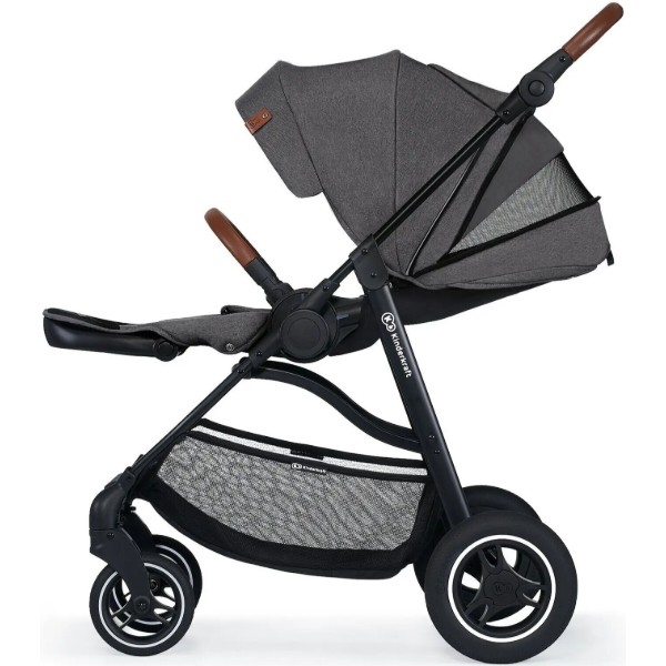 Фото - Коляска прогулочная Kinderkraft All Road Ash Gray (KKWALROAGR0000)