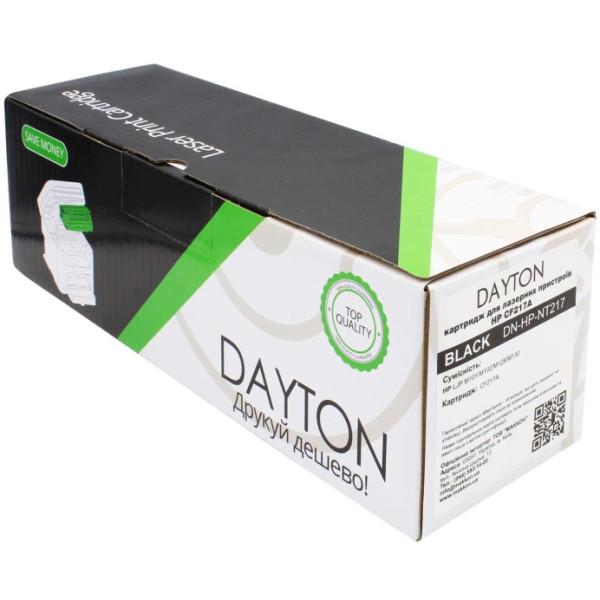 Фото - Картридж для лазерних принтерів/БФП Dayton HP CF217A (17A) для LJ Pro M101/M130 (DN-HP-NT217)