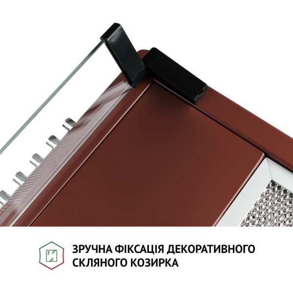 Фото - Вытяжка традиционная Perfelli PL 5144 BR LED