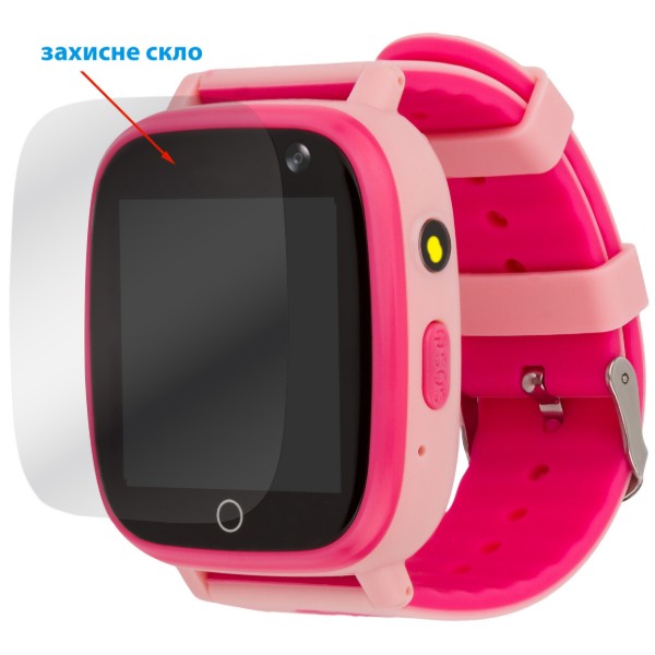 Фото - Детские часы AmiGo GO001 Swimming Camera+LED Pink