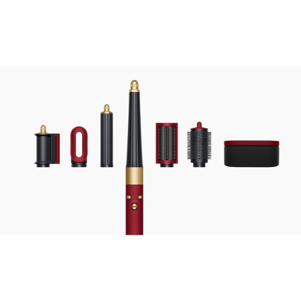 Фото - Стайлер Dyson HS08 Airwrap ID Straight/Wavy Red Velvet/Gold (596926-01)