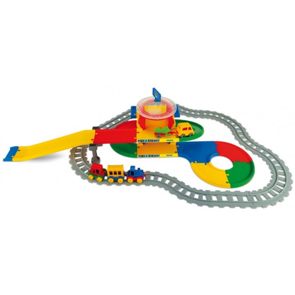 Фото - Игровой набор для малыша Wader ''Play Track Railway'' Вокзал 6,4 м (51520)