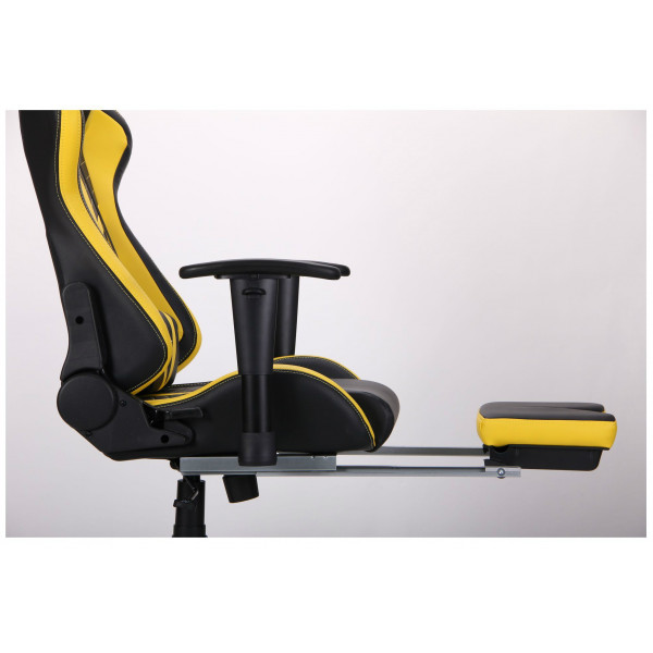 Фото - Кресло для геймеров AMF VR Racer BattleBee черный/желтый