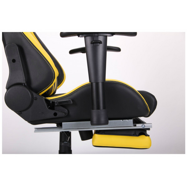 Фото - Кресло для геймеров AMF VR Racer BattleBee черный/желтый