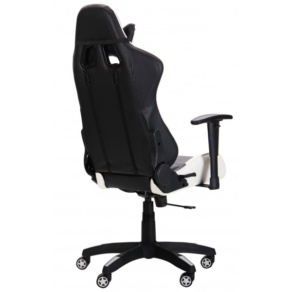 Фото - Кресло для геймеров AMF VR Racer Blade черный/белый