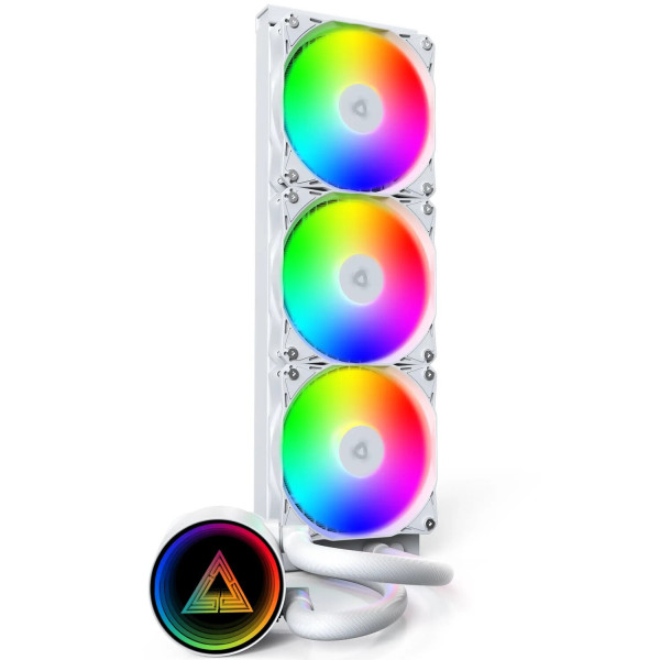 Фото - Водяна система охолодження Montech LIGHTFLOW ARGB 360 (W)
