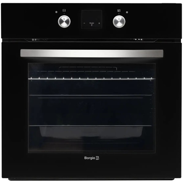 Фото - Духовой шкаф Borgio OME 208.01 V Black Glass Фото - Духовой шкаф Borgio OME 208.01 V Black Glass