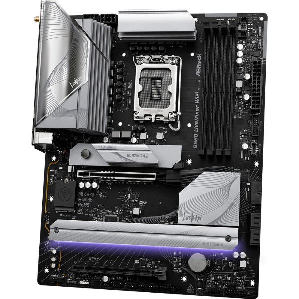 Фото - Материнська плата ASRock B860 LiveMixer WiFi DDR5