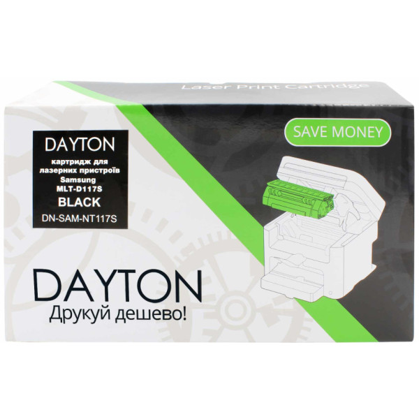 Фото - Картридж для лазерних принтерів/БФП Dayton Samsung MLT-D117S для SCX-4650/4655 (DN-SAM-NT117S) Фото - Картридж для лазерних принтерів/БФП Dayton Samsung MLT-D117S для SCX-4650/4655 (DN-SAM-NT117S)