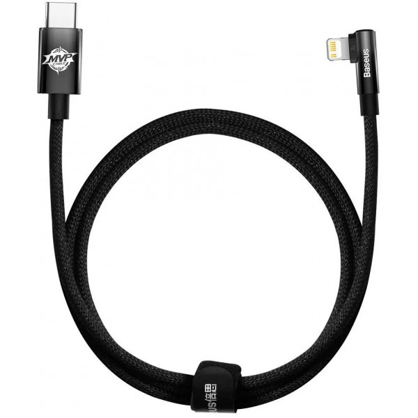 Фото - Кабель синхронізації даних Baseus MVP 2 Elbow-shaped Fast Charging Data Cable Type-C to iP 20W 1m Black (CAVP000201)