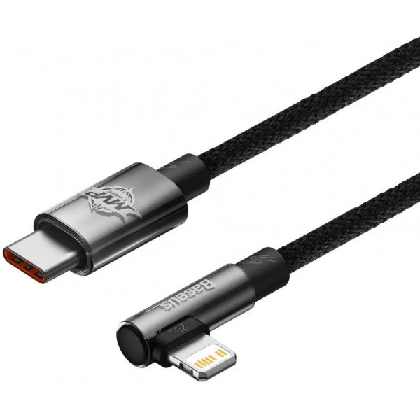 Фото - Кабель синхронізації даних Baseus MVP 2 Elbow-shaped Fast Charging Data Cable Type-C to iP 20W 1m Black (CAVP000201)