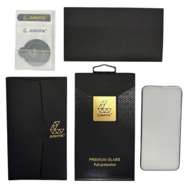 Фото - Захисне скло для смартфона Lunatik Premium Tempered Glass Full Cover Black Xiaomi Redmi Note 13 Pro 5G / Xiaomi Poco X6 5G (LN-129)