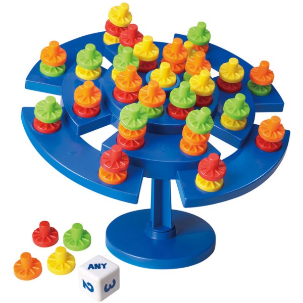 Фото - Настольная игра (3-4 года) Kingso Toys балансирующие колпачки (007-72)