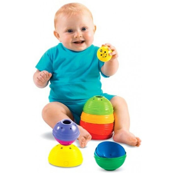 Фото - Пірамідка Fisher-Price Великий-більше (W4472)