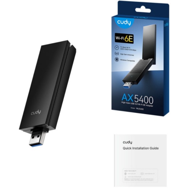 Фото - USB-адаптер мережі WiFi Cudy WU5400