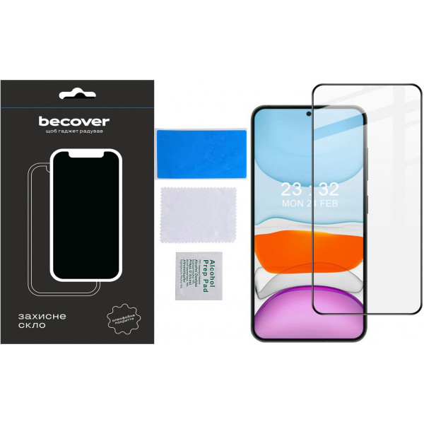 Фото - Захисне скло для смартфону BeCover Samsung Galaxy S24 Plus SM-S926 Black (711036)