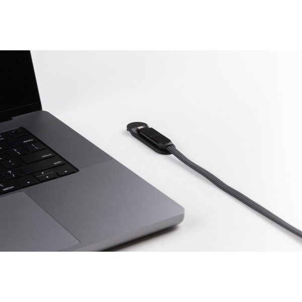 Фото - Кабель синхронізації даних Rolling Square 6in1, inCharge XL 3 м Black (XLL01R)