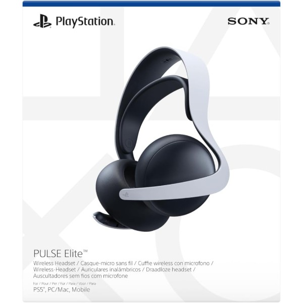 Фото - Гарнитура для консоли PlayStation Pulse Elite White + Чехол