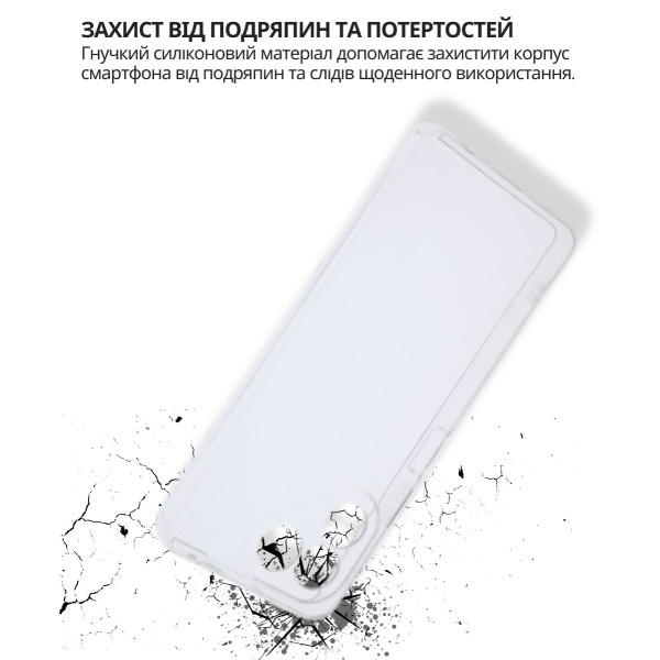 Фото - Чохол для смартфону BeCover for Tecno POVA 7 Neo (LJ6) Transparancy (715038)