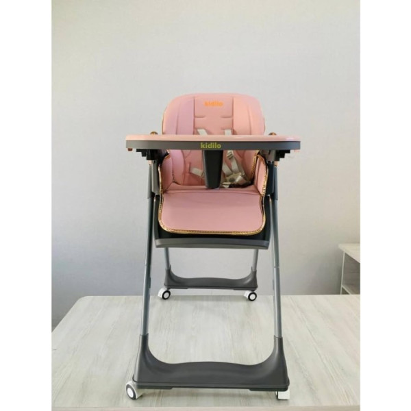 Фото - Стільчик для годування трансформер Kidilo 8155 Pink