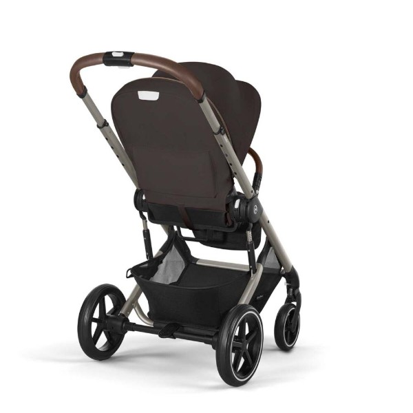 Фото - Коляска прогулочная Cybex Balios S Lux TPE Chocolate Brown (с бампером) (525000113)