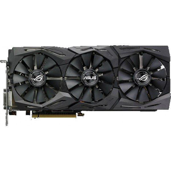 Фото - Видеокарта Asus AMD Radeon RX580 STRIX TOP GAMING 8GB GDDR5 (ROG-STRIX-RX580-T8G-GAMING)