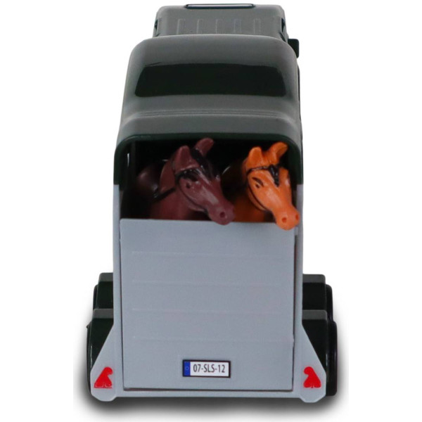 Фото - Автотранспорт TechnoDrive LAND ROVER (з причепом та фігурками коней) (520460.270)