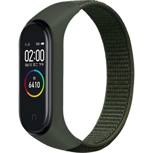 Фото - Ремешок для фитнес-браслета BeCover Nylon Style for Xiaomi Mi Smart Band 5 Khaki (705424) Фото - Ремешок для фитнес-браслета BeCover Nylon Style for Xiaomi Mi Smart Band 5 Khaki (705424)