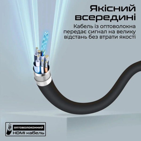 Фото - Кабель HDMI Promate v.2.0 (prolink4k60-20m)