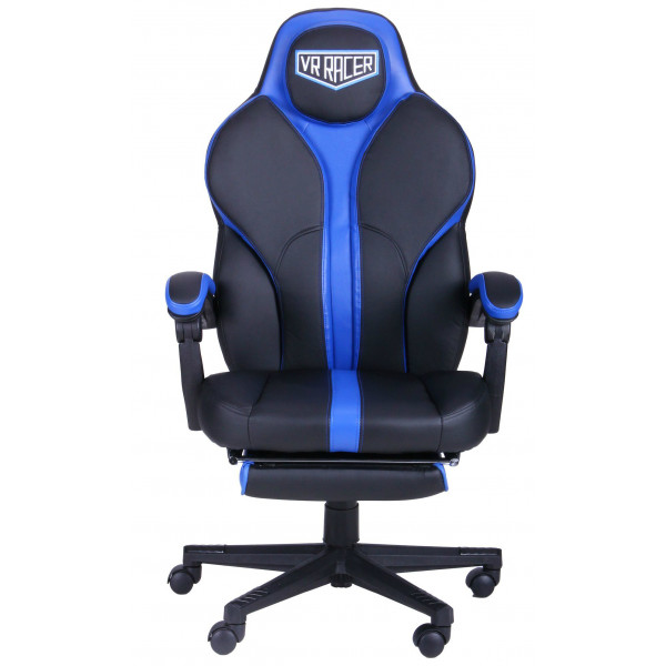Фото - Кресло для геймеров AMF VR Racer Edge Titan Черный с синим