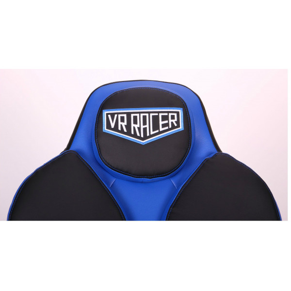 Фото - Кресло для геймеров AMF VR Racer Edge Titan Черный с синим