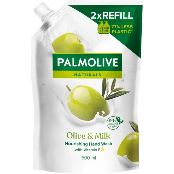 Фото - Жидкое мыло для рук Palmolive 500 мл Оливковое Молочко (8003520039545)